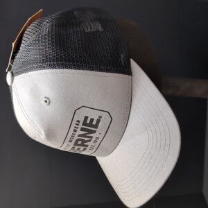 NWTBerne Work Wear Gray and Black Snapback Mesh Cap kyle Butt 2024 Golf Classic